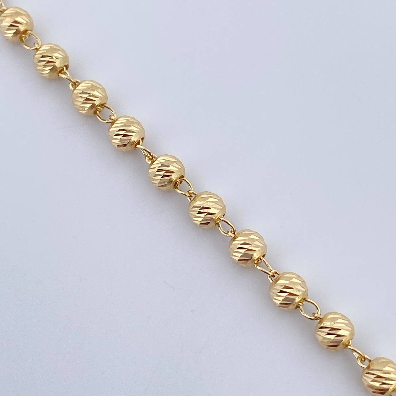 Pulso Militar 3.8gr / 19cm / Oro 18K &