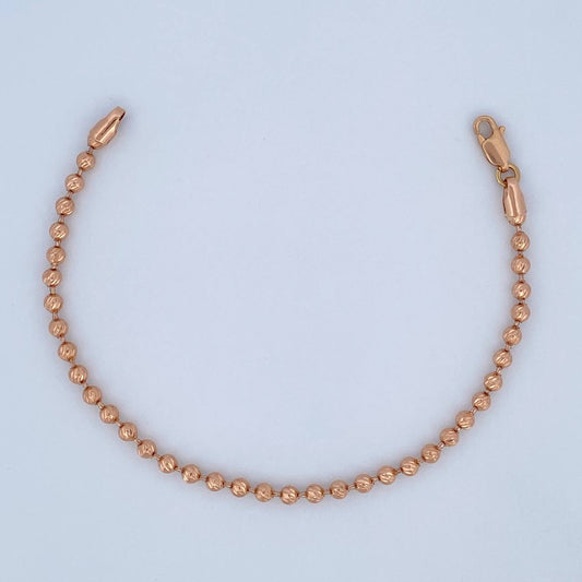 Pulso Militar 5.25gr / 18cm / Oro 18K &