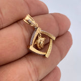 Dije Medusa 4.1gr / 3cm / Oro 18K &