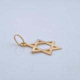 Dije Estrella De David 1gr / 2.5cm / Oro 18K &
