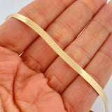 Cadena Espejo 8.45gr / 45cm / +3 Oro 18K &