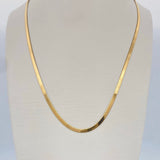 Cadena Espejo 4.25gr / 45cm / +3 Oro 18K &