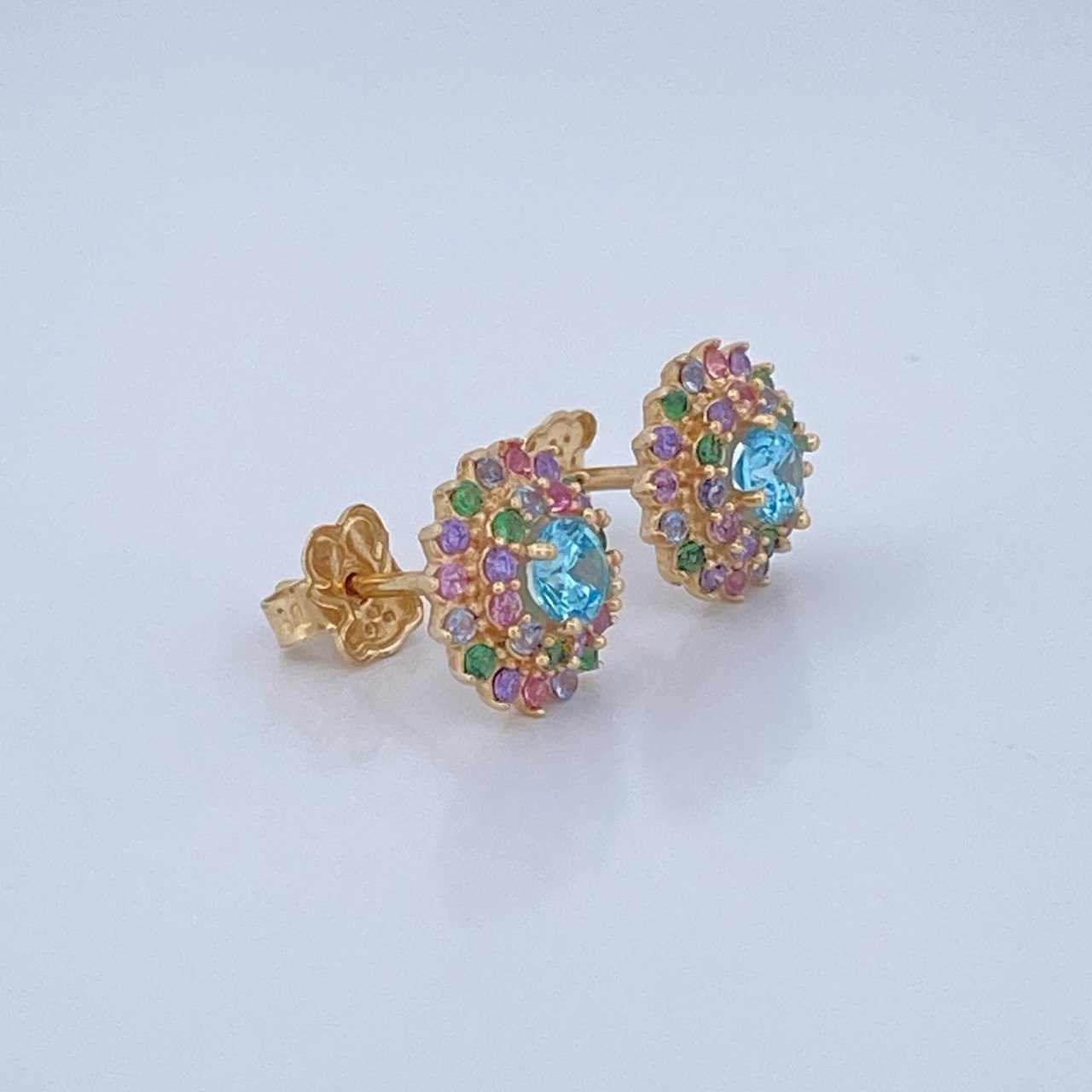 Topos Flor de Loto 3.25gr / Oro 18K $
