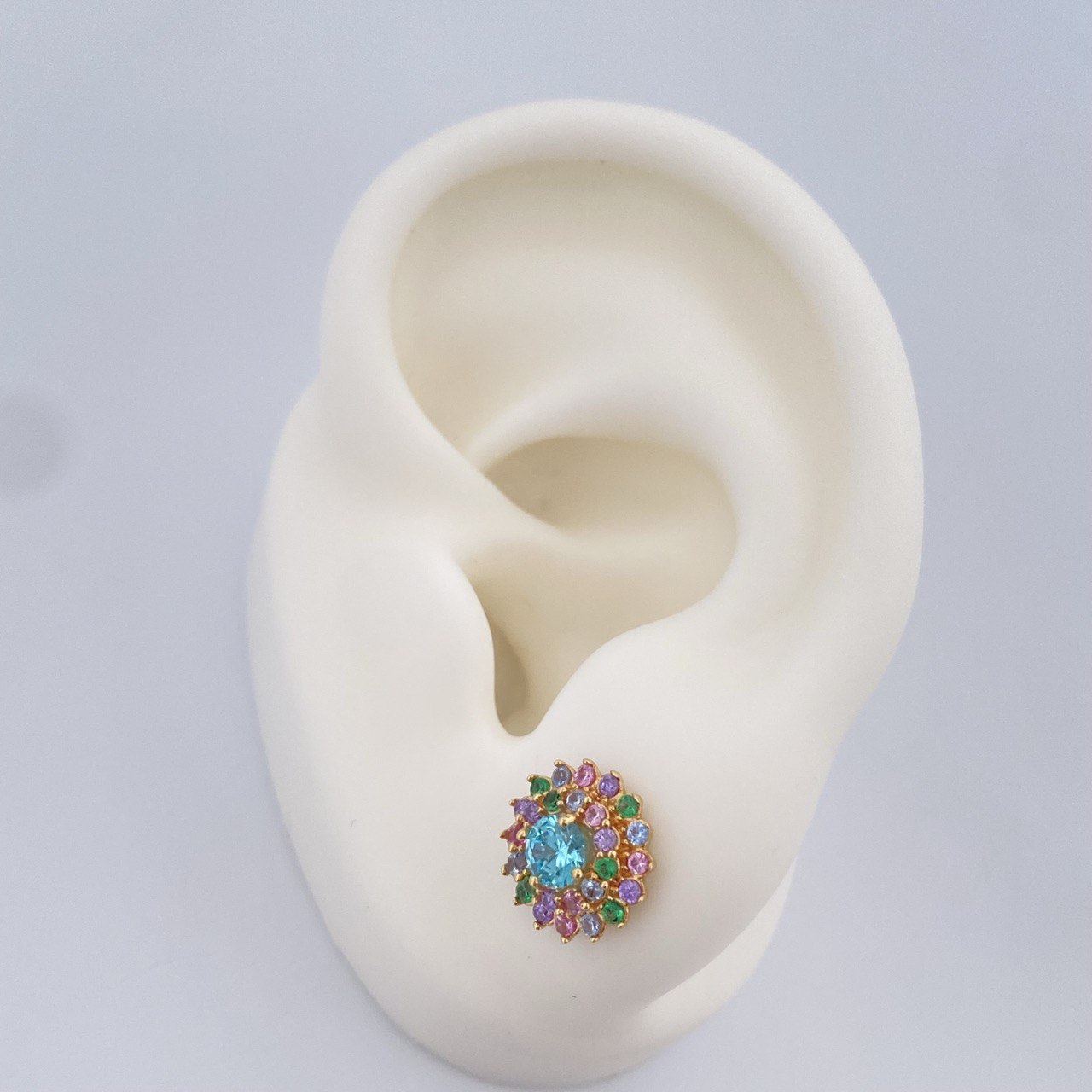 Topos Flor de Loto 3.25gr / Oro 18K $