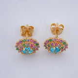 Topos Flor de Loto 3.25gr / Oro 18K $