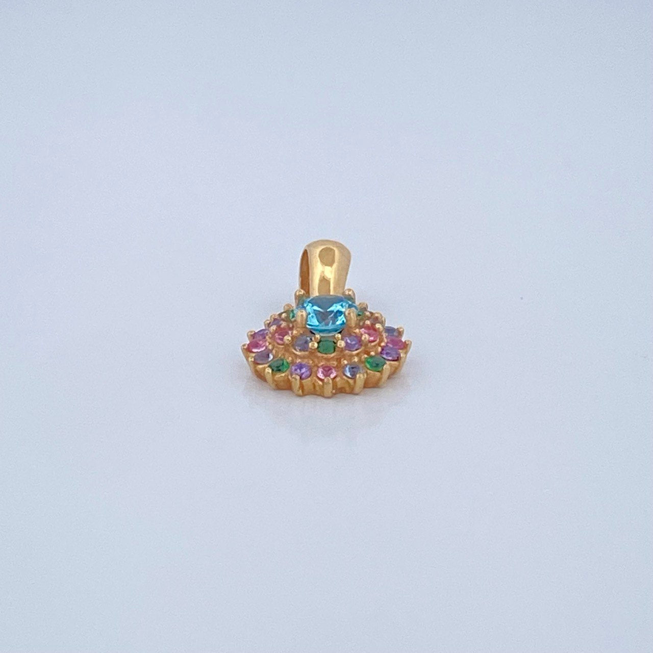 Dije Flor de Loto 1.75gr / 1.8cm / Oro 18K $