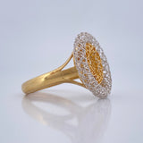 Anillo Aros 4.65gr / T6 1/2 / Oro 18K $