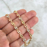 Cadena GC 11.8gr / 65cm / 5.3mm Lisa Tres Oros 18K