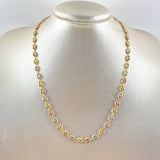 Cadena GC 8.55gr / 45cm / 5.3mm Lisa Tres Oros 18K