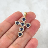 Dije Cruz Tupida 3.5gr / 3.7cm / Oro Amarillo 18K *