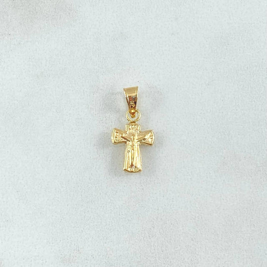 Dije Cruz Cristo 0.35gr / 1.8cm / Oro 18K