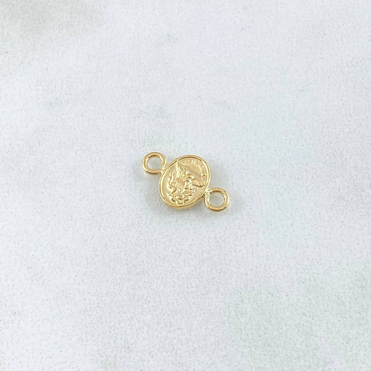 Herraje San Miguel Arcangel 0.35gr / 1.5cm / Oro Amarillo 18K