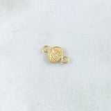 Herraje San Miguel Arcangel 0.35gr / 1.5cm / Oro Amarillo 18K