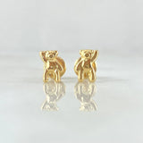 Topos Oso Mano Arriba 0.55gr / 7.8mm Oro Amarillo 18K ©
