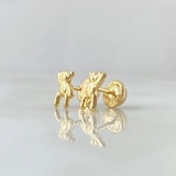 Topos Oso Mano Arriba 0.55gr / 7.8mm Oro Amarillo 18K ©