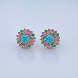 Topos Flor de Loto 3.25gr / Oro 18K $