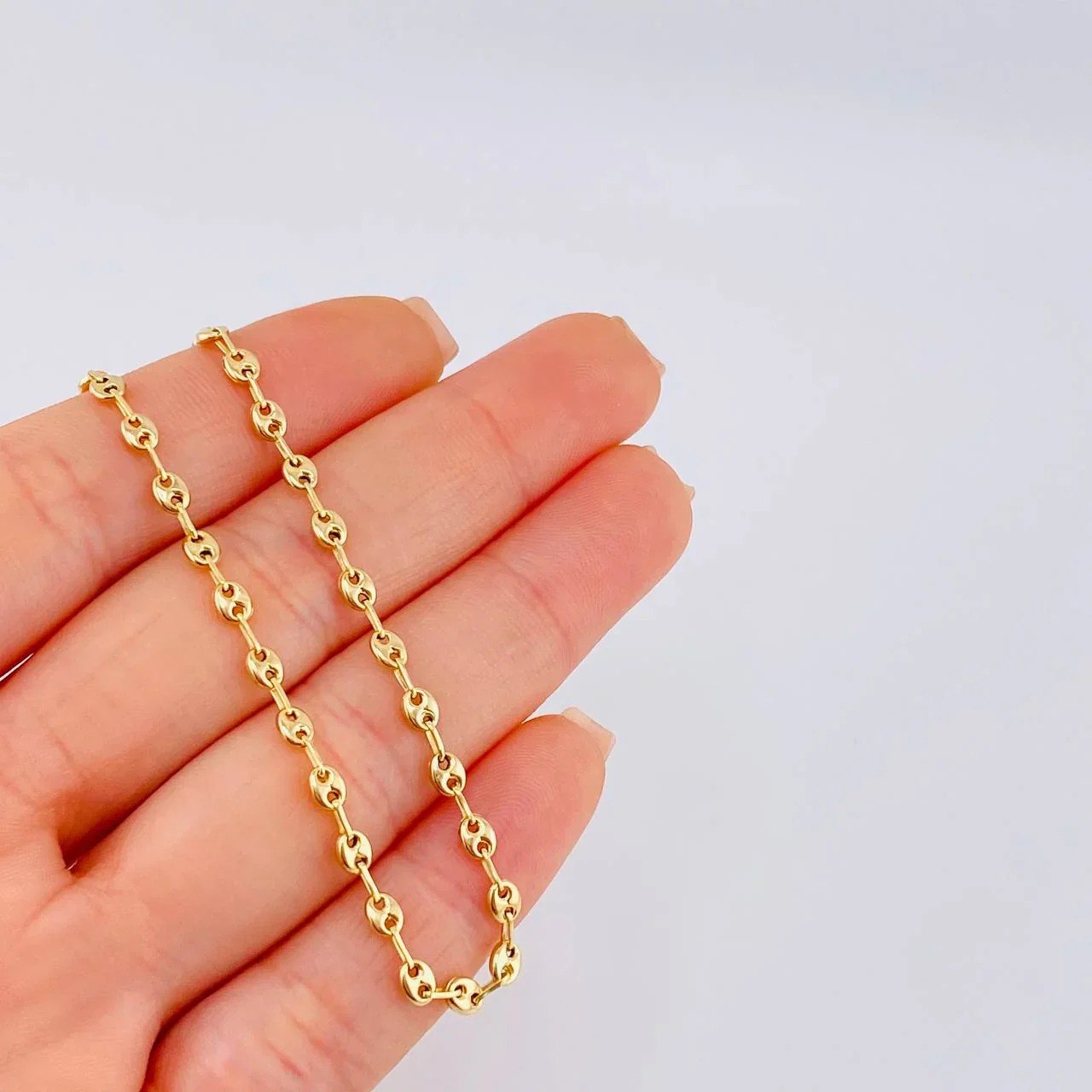 Cadena GC 5.65g / 60cm / 3.3mm Oro Amarillo 18K