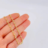 Cadena GC 5.65g / 60cm / 3.3mm Oro Amarillo 18K