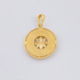 Dije Medalla Estrella Cardinal 4.3g / 3.2cm Oro Amarillo 18K
