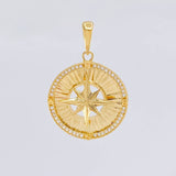 Dije Medalla Estrella Cardinal 4.3g / 3.2cm Oro Amarillo 18K