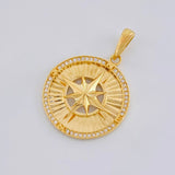 Dije Medalla Estrella Cardinal 4.3g / 3.2cm Oro Amarillo 18K
