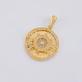 Dije Medalla Timon 4.45g / 3.4cm Oro Amarillo 18K