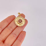 Dije Medalla Timon 4.45g / 3.4cm Oro Amarillo 18K