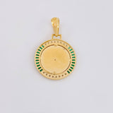 Dije Medalla Corona 5.85g / 3.5cm Oro Amarillo 18K