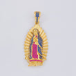 Dije Virgen Guadalupe 9.5g / 5cm Oro Amarillo 18K