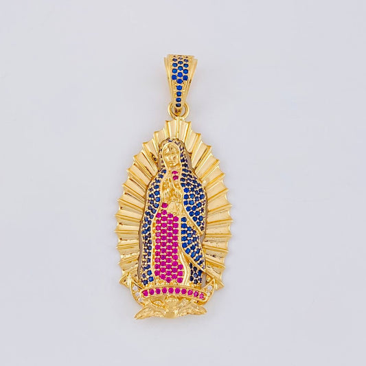 Dije Virgen Guadalupe 9.5g / 5cm Oro Amarillo 18K