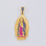Dije Virgen Guadalupe 9.5g / 5cm Oro Amarillo 18K
