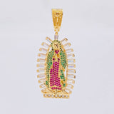 Dije Virgen Guadalupe 10.4g / 5cm Oro Amarillo 18K