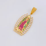 Dije Virgen Guadalupe 10.4g / 5cm Oro Amarillo 18K