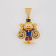 Dije Pato Millonario 10g / 4cm Oro Amarillo 18K