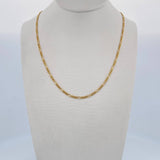 Cadena Figaro 1.95gr / 60cm / Oro Amarillo +1 18K $
