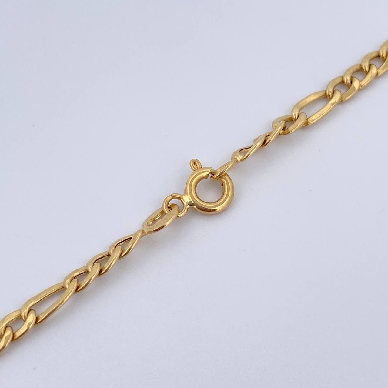 Cadena Figaro 5gr / 45.1cm / 3.6mm Oro Amarillo +0 18K $