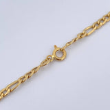 Cadena Figaro 5gr / 45.1cm / 3.6mm Oro Amarillo +0 18K $