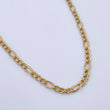 Cadena Figaro 4.7gr / 50cm / 3.3mm Oro Amarillo +0 18K $