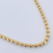 Cadena Militar 29.35gr / 65.7cm / 4mm Diamantado Luna Oro Amarillo +3 18K $