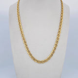 Cadena Escalera 9.65gr / 60cm / 4.3mm Oro Amarillo +3 18K $