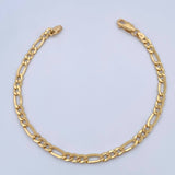 Pulso Figaro 4.05gr / 20.8cm / 4.1mm Oro Amarillo +0 18K $