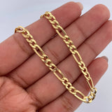 Pulso Figaro 4.05gr / 20.8cm / 4.1mm Oro Amarillo +0 18K $