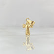 Dije Cruz Cristo 0.35gr / 1.7cm / Oro 18K *