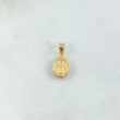 Dije Virgen Milagrosa 0.45gr / 1.5cm / Ovalo Mate Oro Amarillo 18K ©