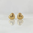 Topos Corazon Bordeado 0.7gr / Oro 18K*
