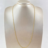 Cadena Cubana 3.55gr / 50cm / 2.3mm Oro Amarillo +1 18K *