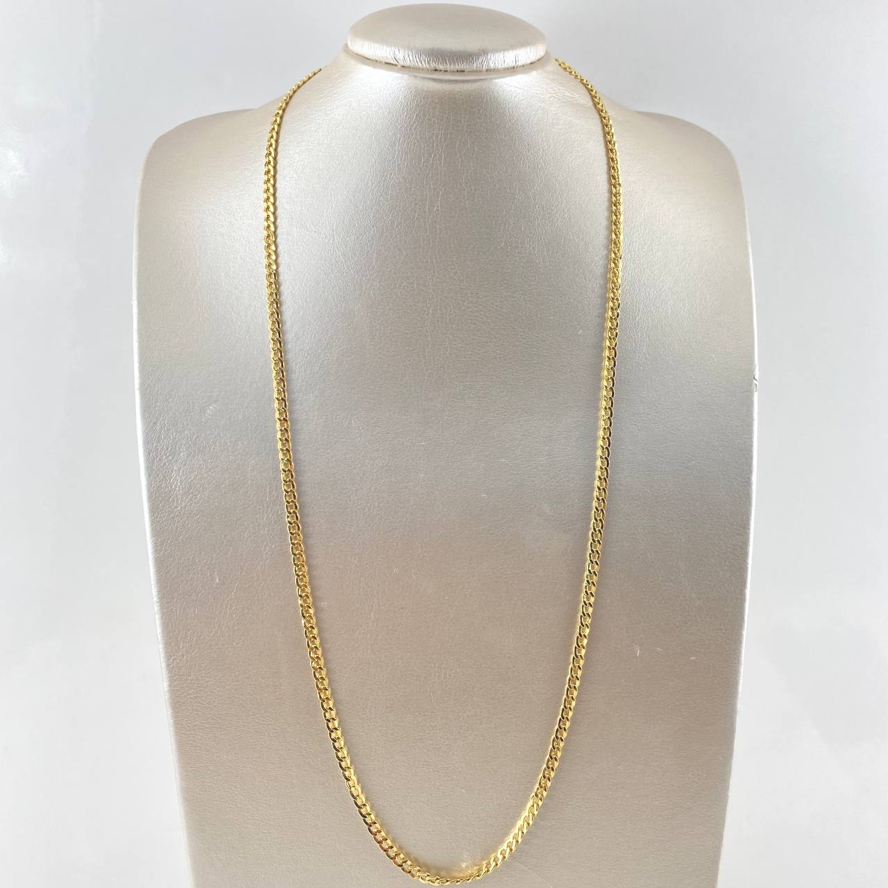 Cadena Cubana 13.9gr / 70cm / 4mm Oro Amarillo +0 18K *
