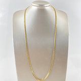 Cadena Cubana 9.15 g / 71 cm / 4.2 mm Oro Amarillo 18K