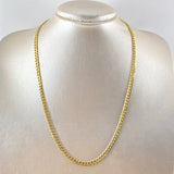 Cadena Cubana 6.5gr / 50cm / Oro Amarillo +1 18K