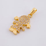 Dije Niña 2.35g / 2.2cm Oro Amarillo 18K